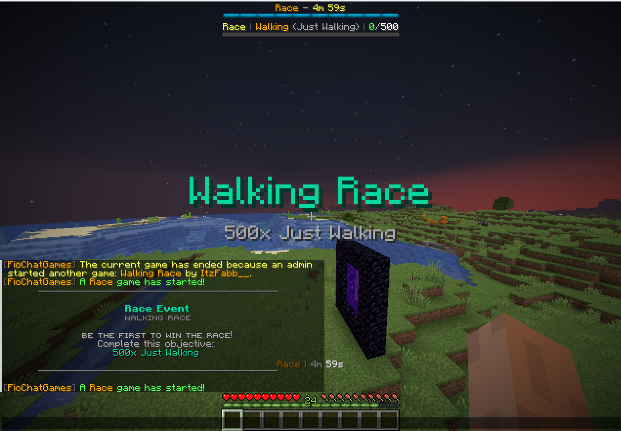 FioChatGames WALKING_RACE